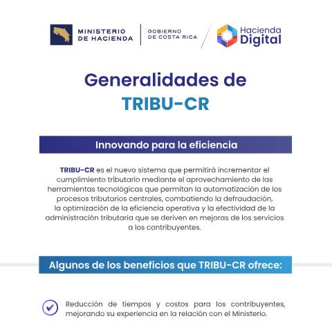 Vista previa del documento Generalidades De TRIBU CR — Guía / Paso a paso, Costa Rica (CERFA n°GeneralidadesDeTRIBU-CR)