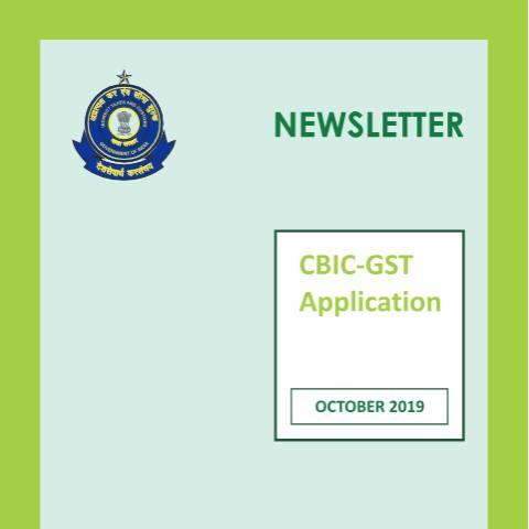 Document preview: Newsletter October 2019 — gst, India (CERFA n°Newsletter-October-2019)