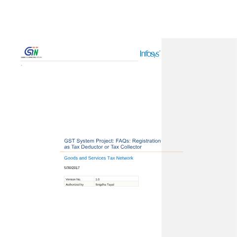 Document preview: faqs registration tax deductor tax collector — gst_faq, India (CERFA n°faqs-registration-tax-deductor-tax-collector)