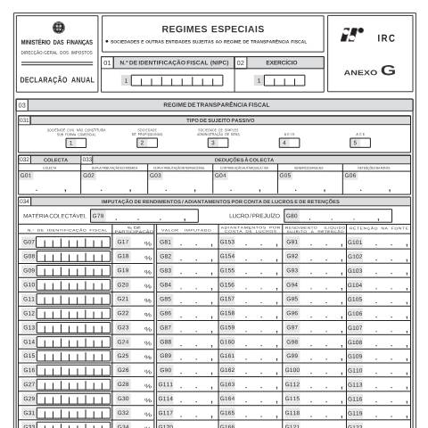 Pré-visualização do documento DA_Anexo_G — IES / Declaracao Anual, Portugal