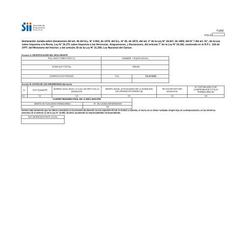 Vista previa del documento F1832 — Otros, Chile (CERFA n°F1832)