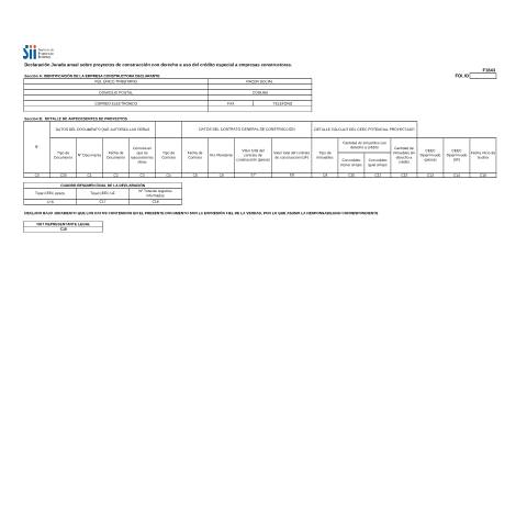 Vista previa del documento F1843 — Otros, Chile (CERFA n°F1843)