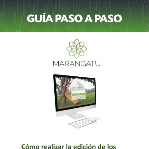 Vista previa del documento Guía Paso a Paso - Edición de comprobantes registrados en Marangatu — Guias, Paraguay