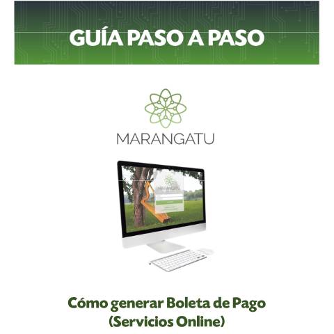 Vista previa del documento Guía Paso a Paso Nuevo Marangatu - Cómo generar Boleta de Pago a través de la página web (2) — Guias, Paraguay