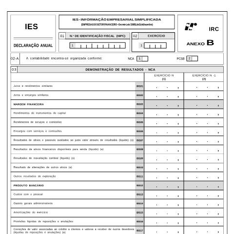 Pré-visualização do documento IES_DANUAL_B — IES / Declaracao Anual, Portugal