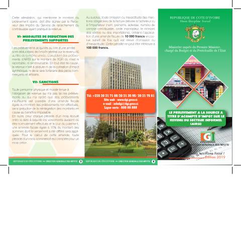 Aperçu du document depliant AIRSI — Dépliant, Côte d'Ivoire
