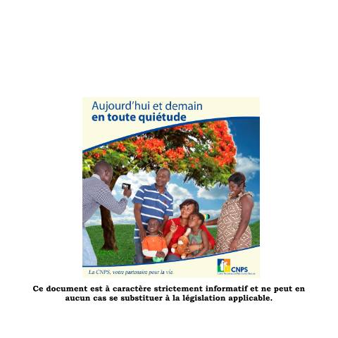 Aperçu du document GUIDE EMPLOYEUR — Document CNPS (prévoyance sociale), Côte d'Ivoire