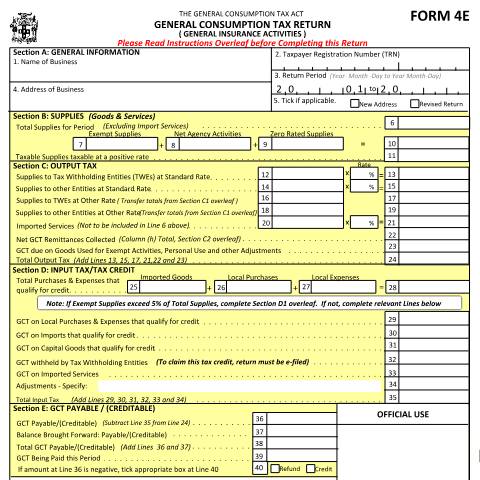 Document preview: 4e rev 07072016 — Document, Jamaica (CERFA n°4e_rev_07072016)