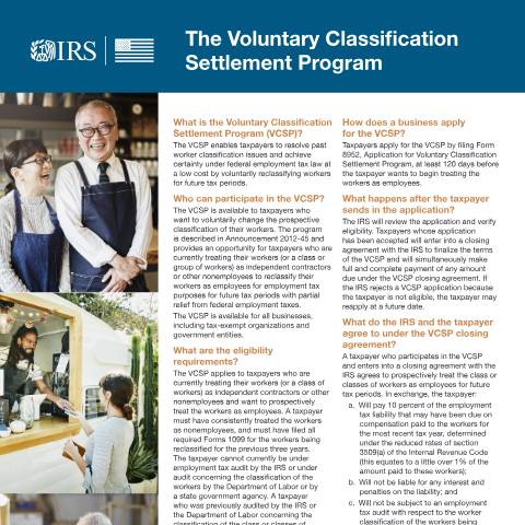 Document preview: IRS Publication p5067 — IRS, United States (CERFA n°PUB-5067)