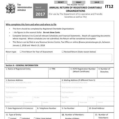 Document preview: IT12 16.01.2017 — Document, Jamaica (CERFA n°IT12_16.01.2017)