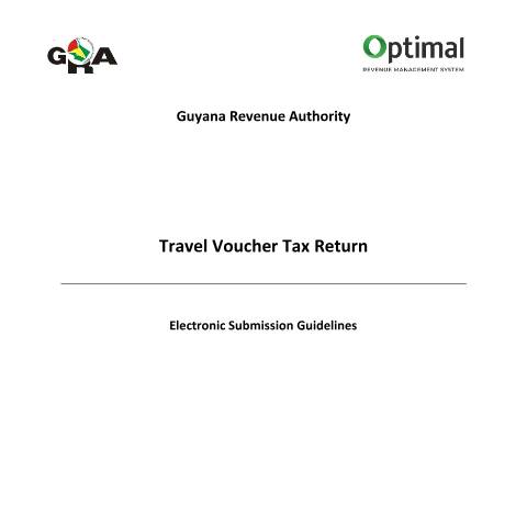 Document preview: TVT Return Guide v5 — Income Tax, Guyana
