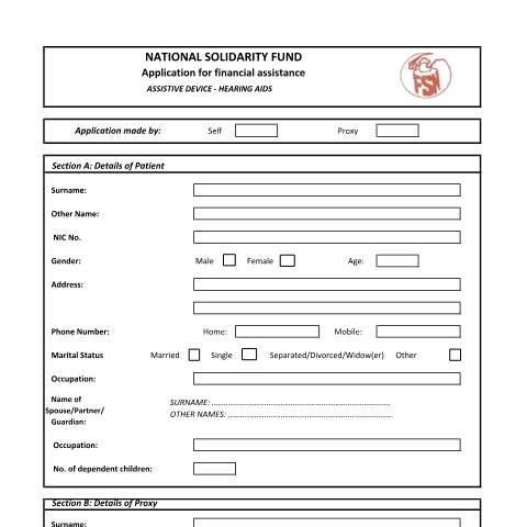 Document preview: Hearing Aids — Document, Mauritius (CERFA n°Hearing-Aids)