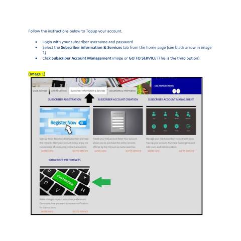 Document preview: How to add funds/top-up to your COJ ebank account — Guide, Jamaica (CERFA n°Topup your account)