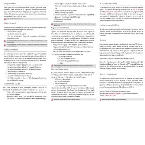 Document preview: Informata për borxhin tatimor — Fletepalosje, Kosovë