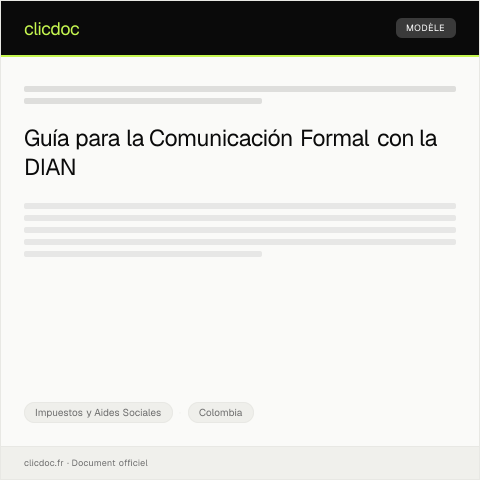 Vista previa del documento Instrucciones para emitir y enviar documentos tributarios digitalmente — Impuestos y Aides Sociales, Colombia
