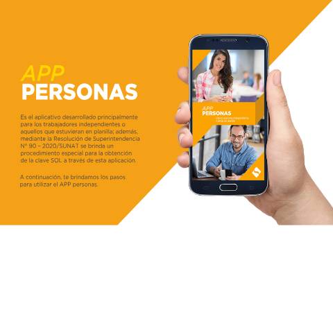 Vista previa del documento Instructivo sobre el App personas — CLAVE SOL, Perú