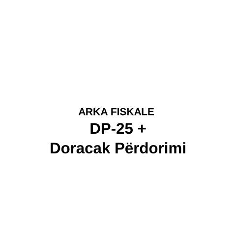 Document preview: Doracaku Perdorimit DP 25 — Kompanite E Licencuara, Kosovë