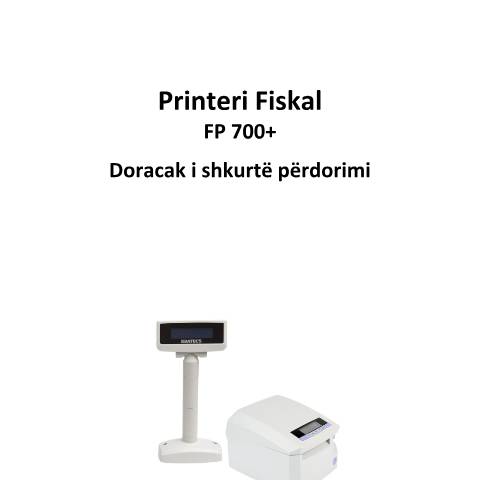 Document preview: FP 700 DoracakPerdorimi — Kompanite E Licencuara, Kosovë