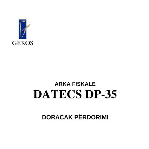 Document preview: DP 35 DoracakPerdorimi — Kompanite E Licencuara, Kosovë
