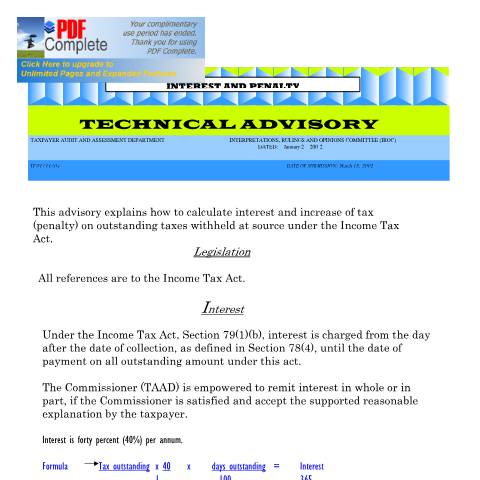 Document preview: 2002.IROC.IT - Calculation of Interest and Penalty — Document, Jamaica (CERFA n°2002+iroc+it+-+calculation+of+interest+and+penalty)