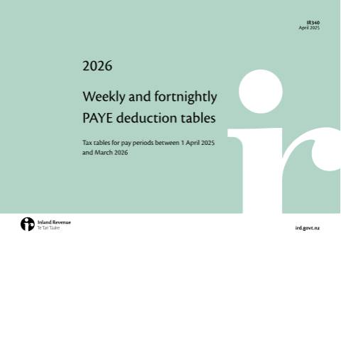 Document preview: IR340 2025 — Income tax, New Zealand (CERFA n°IR340)