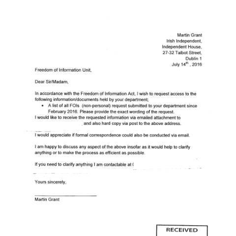 Document preview: FOI Request 16/106 — foi request 16 106 — Department of Foreign Affairs, Ireland