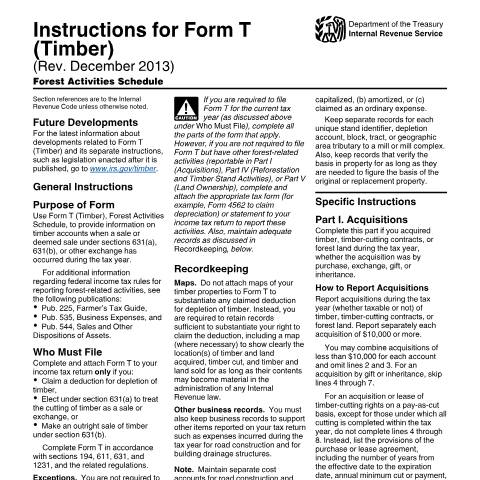 Document preview: IRS Instructions it — IRS, United States (CERFA n°INST-T)