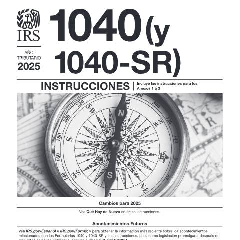 Document preview: IRS Instructions i1040sp — IRS, United States (CERFA n°INST-1040)