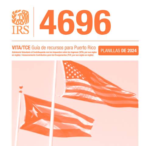 Document preview: IRS Publication p4696prs — IRS, United States (CERFA n°PUB-4696PRS)