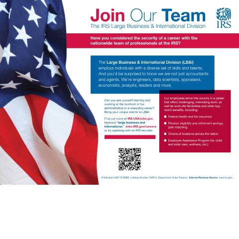 Document preview: IRS Publication p5401 — IRS, United States (CERFA n°PUB-5401)