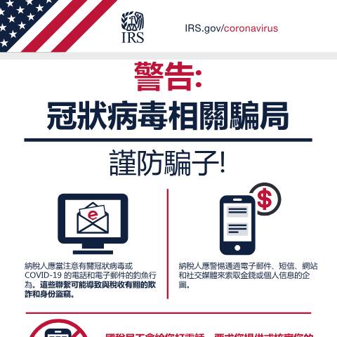 Document preview: IRS Publication p5412zht — IRS, United States (CERFA n°PUB-5412ZHT)
