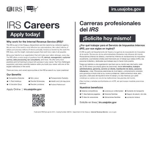 Document preview: IRS Publication p5535esp — IRS, United States (CERFA n°PUB-5535E)