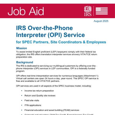 Document preview: IRS Publication p5547 — IRS, United States (CERFA n°PUB-5547)