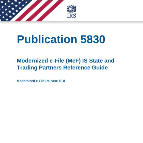 Document preview: IRS Publication p5830 — IRS, United States (CERFA n°PUB-5830)