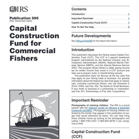 Document preview: IRS Publication p595 — IRS, United States (CERFA n°PUB-595)