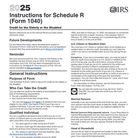 Document preview: IRS Instructions i1040sr — IRS, United States (CERFA n°INST-1040SR)