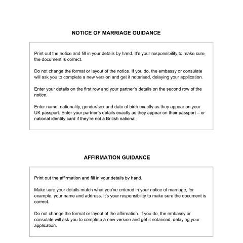 Document preview: Italy: certificate of no impediment application documents — Foreign & Commonwealth Office, Foreign, Commonwealth & Development Office, United Kingdom