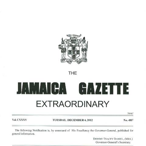 Document preview: Jamaica - Faroes — Document, Jamaica (CERFA n°jamaica_faroes)