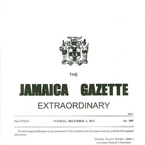 Document preview: Jamaica - Republic of Finland — Document, Jamaica (CERFA n°jamaica_finland)