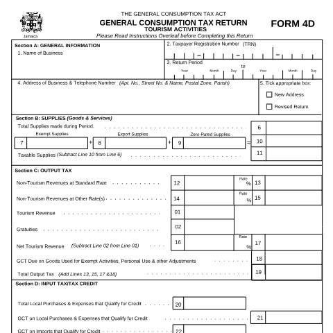 Document preview: 4d mar2014 to jun2014 — Document, Jamaica (CERFA n°4d_mar2014_to_jun2014)