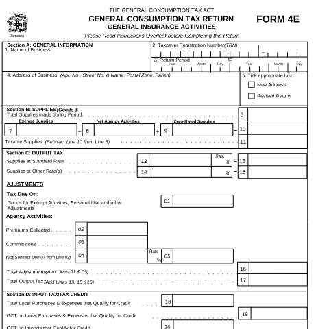 Document preview: 4e prior jun2014 — Document, Jamaica (CERFA n°4e_prior_jun2014)
