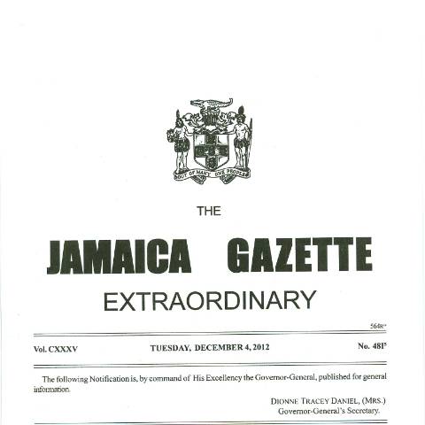 Document preview: Jamaica - Iceland — Document, Jamaica (CERFA n°jamaica_iceland)