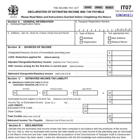 Document preview: IT07 2000 to 2013 — Document, Jamaica (CERFA n°IT07_2000+to+2013)