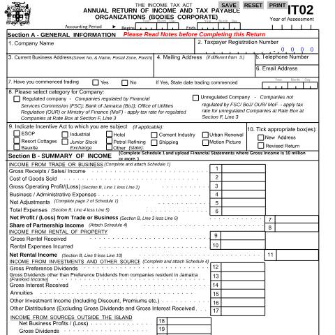 Document preview: IT02 As at 01082021 012022 — Document, Jamaica (CERFA n°IT02_As_at_01082021_012022)