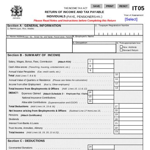 Document preview: IT05 2000 to 2010 — Document, Jamaica (CERFA n°IT05_2000+to+2010)