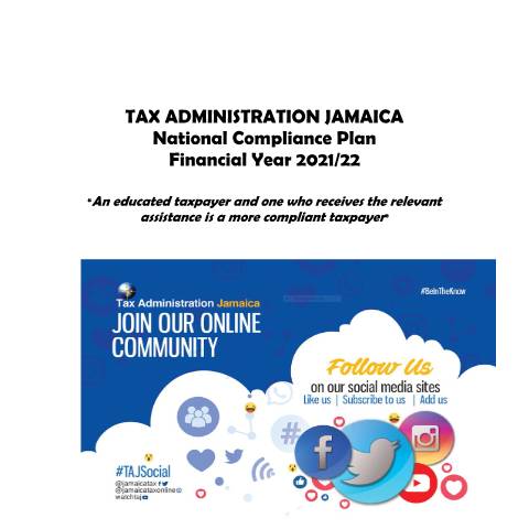 Document preview: 2 — Publication, Jamaica (CERFA n°National+Compliance+Plan+FY2021-2022)