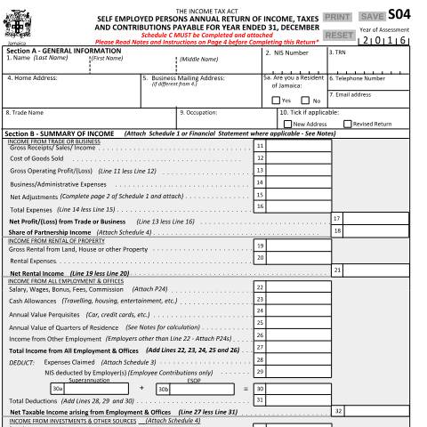Document preview: S04 and Sche 21032017 — Document, Jamaica (CERFA n°S04_and_Sche_+21032017)