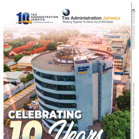 Document preview: TAJ 10th Anniversary Celebration — Publication, Jamaica (CERFA n°TAJ+10th+Anniversary+Supplement)