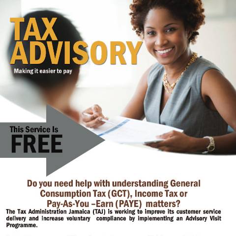 Document preview: Tax Advisory Visits — Document, Jamaica (CERFA n°tax_advisory_visits)
