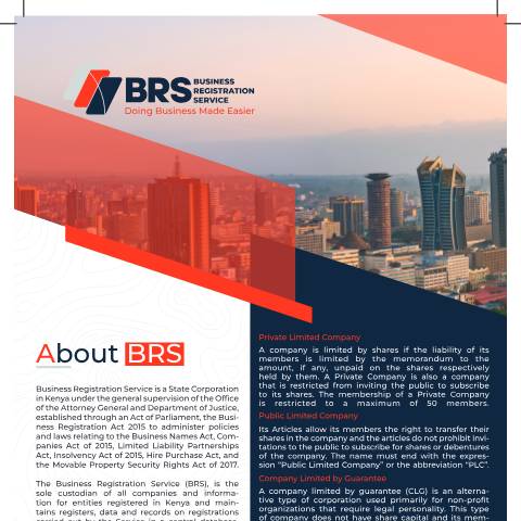 Document preview: Companies Registry — Document, Kenya (CERFA n°Companies-Registry)